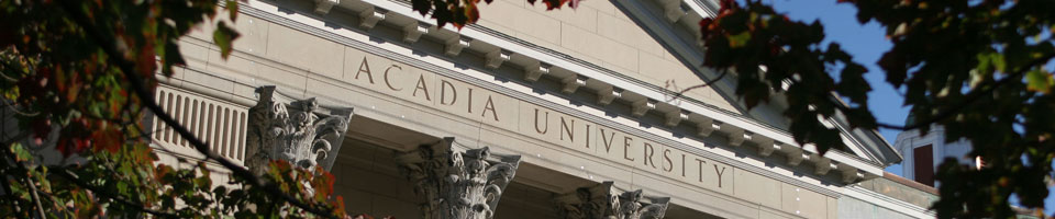 Acadia Banner
